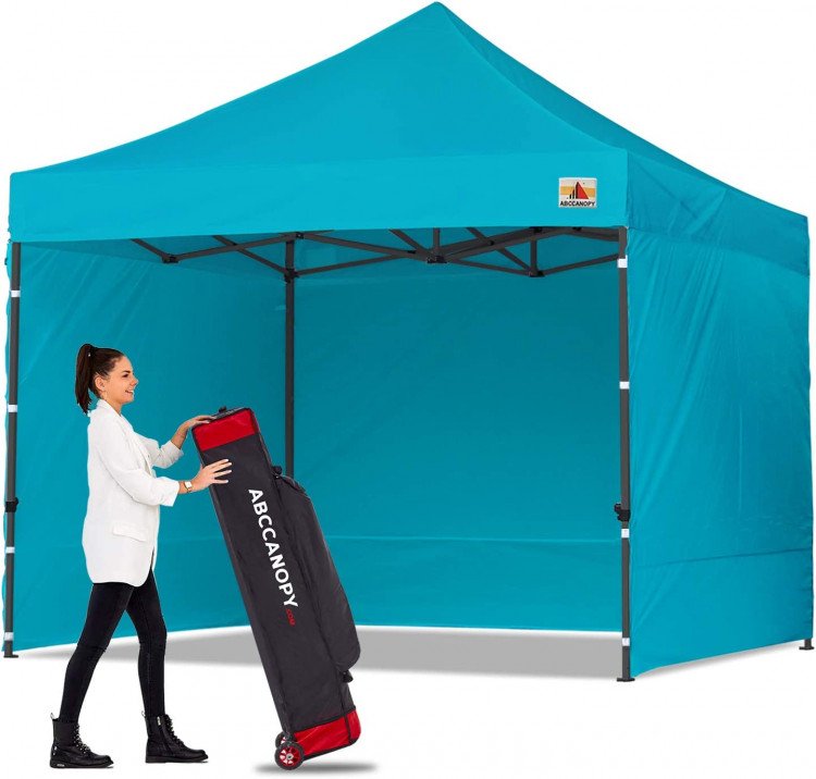 Tent Teal EZ Pop Up Canopy 10x10
