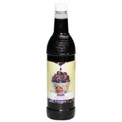 Syrup Grape Snow Cone