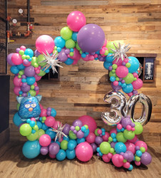 326045951 1214232589507118 420417886955197091 n 1720656383 Round Arch Frame 6.5 FT Tall Silver Circle