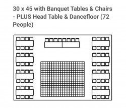 Tent 30 x 45 Frame White