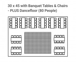 Tent 30 x 45 Frame White