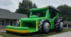 IMG 35711 1755465525 Tractor Bounce House w/ Slide - Wet or Dry