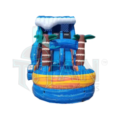 BluePlummetFront e4e4e907 8766 4a93 ad4f 61bd39a22889 1768624272 16' Wave Runner Double Lane Slide