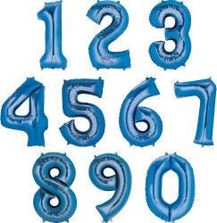 Blue20numbers 1771815618 34" Megaloon Number