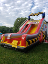 High20Voltage20Single201 1771272414 High Voltage 18' Inflatable Dry Slide