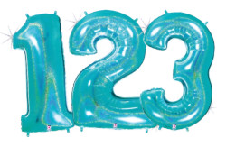 Robins20Egg20Numbers 1771863083 34" Specialty Megaloon Number