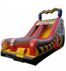 High Voltage 18' Inflatable Dry Slide